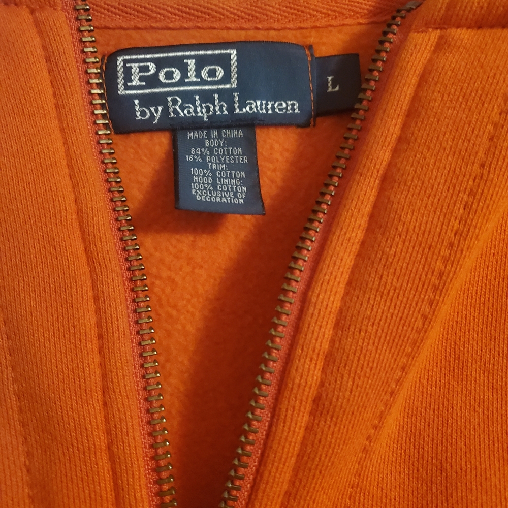 Polo by Ralph Lauren Orange Performance Jacket
